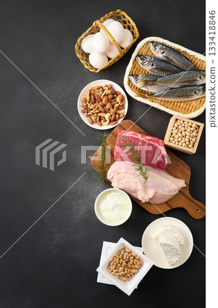 多種蛋白質食物 133418846