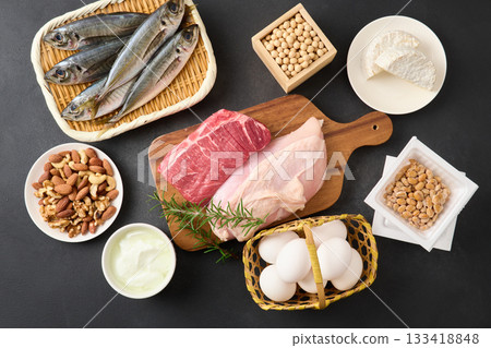 多種蛋白質食物 133418848