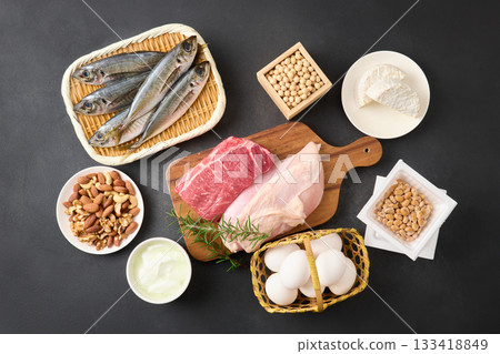 多種蛋白質食物 133418849