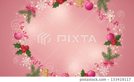 Warm Christmas background illustration Warm Christmas background illustration 133419117
