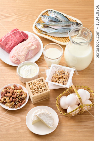 多種蛋白質食物 133419256