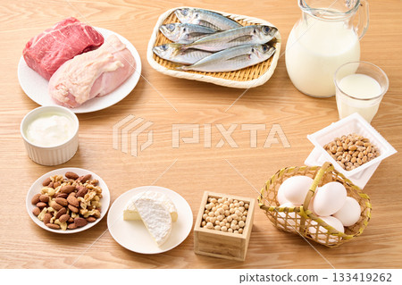 多種蛋白質食物 133419262