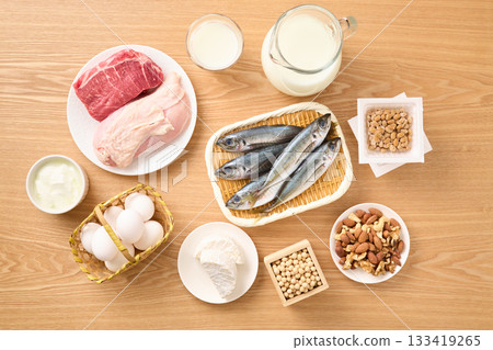 多種蛋白質食物 133419265