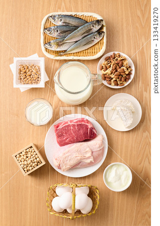 多種蛋白質食物 多種蛋白質食物 133419270