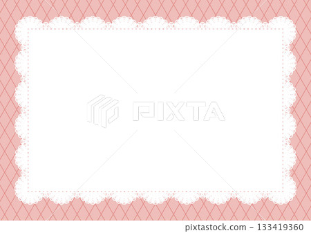 中央蕾絲 x 格紋(粉紅色) 中央蕾絲 x 格紋(粉紅色) 133419360