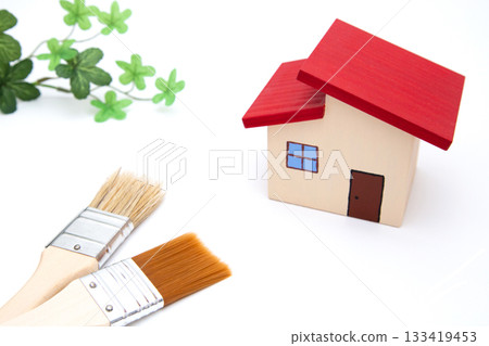 房子和刷子 房子和刷子 133419453