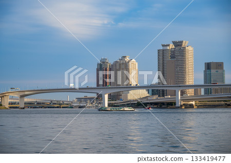 從晴海碼頭公園眺望東京灣 133419477