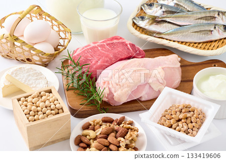 多種蛋白質食物 133419606