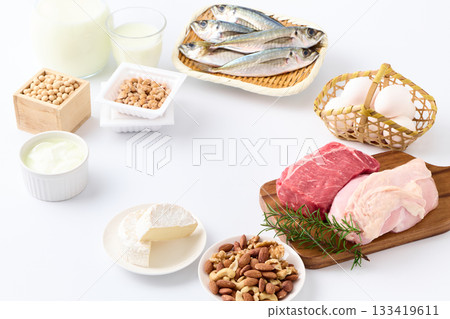 多種蛋白質食物 133419611