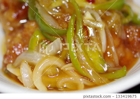 美味的糖醋雞肉 美味的糖醋雞肉 133419675