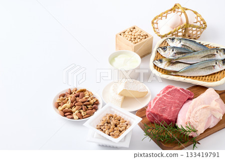 多種蛋白質食物 133419791