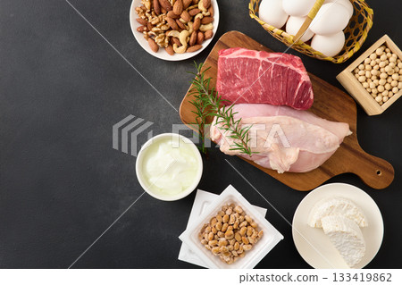多種蛋白質食物 133419862