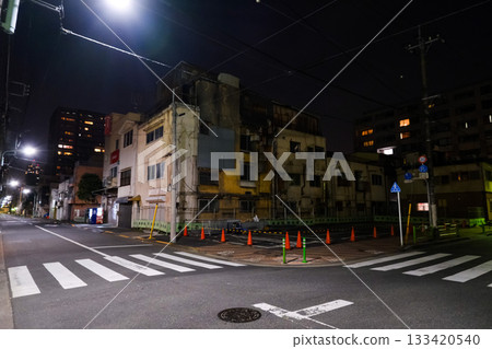 月島市三丁目重建工地夜景（2022年3月） 133420540