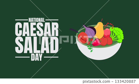 National Caesar Salad Day, Celebrate a Classic with Crunch and Flavor 133420887
