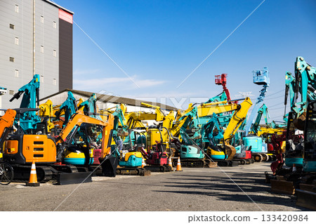 Heavy equipment power shovel rental 133420984