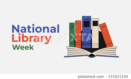 National Library Week, Explore, Learn, Connect 133421330