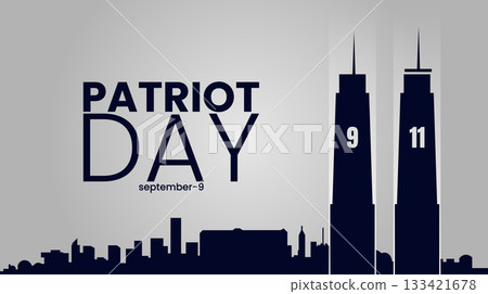 Patriot Day 9 11 Memorial illustration with USA, Patriot Day, Tribute, Unity design Patriot Day 9 11 Memorial illustration with USA, Patriot Day, Tribute, Unity design 133421678