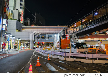 澀谷建築夜景 2022年7月 133421699