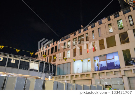 Shibuya Construction Night View July 2022 133421707