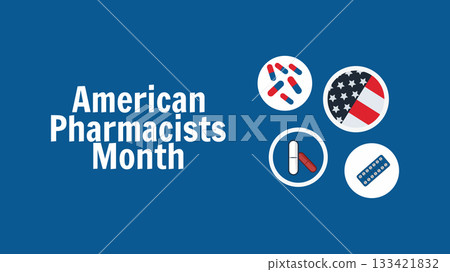 American Pharmacists Month Healthcare Support Design Medicines, syringe and more. Great for cards, banners, posters, social media and more. American Pharmacists Month Healthcare Support Design Medicines, syringe and more. Great for cards, banners, posters, social media and more. 133421832