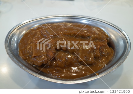 Cutlet curry_silver tableware 133421900