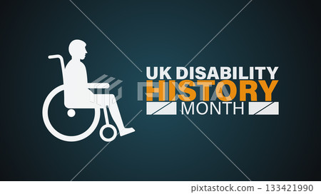 UK Disability History Month Awareness Design UK Disability History Month Awareness Design 133421990