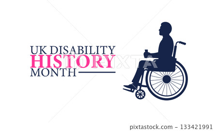 UK Disability History Month Awareness Design UK Disability History Month Awareness Design 133421991