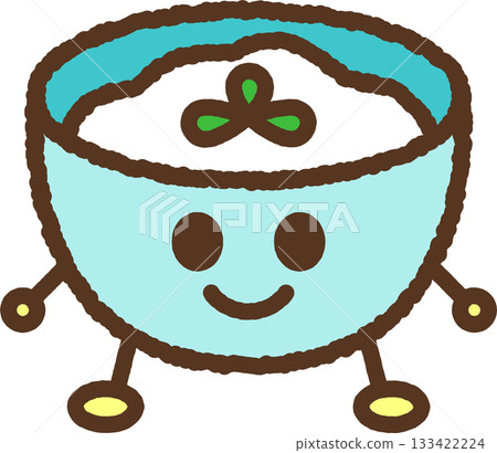 手繪人物插畫圖示 酸奶 手繪人物插畫圖示 酸奶 133422224