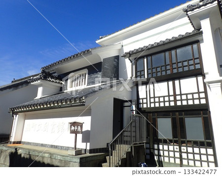 Wakimachi Minamimachi, a town that flourished as a castle town of Waki Castle in Mima City, Tokushima Prefecture, is lined with traditional buildings and known as the Udatsu Townscape. Wakimachi Minamimachi, a town that flourished as a castle town of Waki Castle in Mima City, Tokushima Prefecture, is lined with traditional buildings and known as the Udatsu Townscape. 133422477