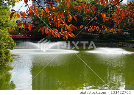 天王寺公園的茶須山 133422703