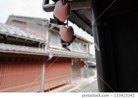 福井縣小浜市桑町町的歷史街景照片。 133423342