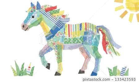 馬和夏日星座的影子 133423593