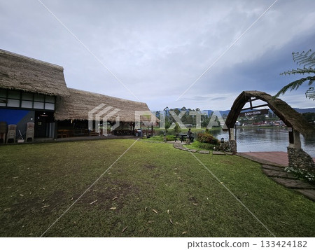 this is traditional house at Pengalengan area with lake side situation this is traditional house at Pengalengan area with lake side situation 133424182
