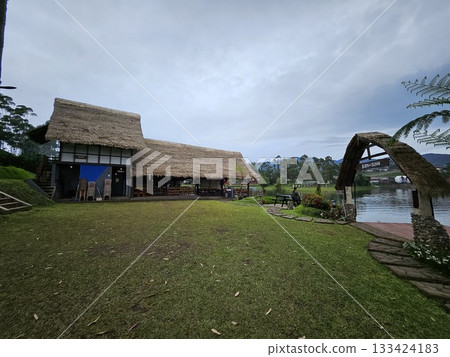 this is traditional house at Pengalengan area with lake side situation this is traditional house at Pengalengan area with lake side situation 133424183