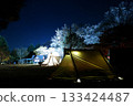 Camping under the stars 133424487