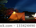 Camping under the stars 133424490