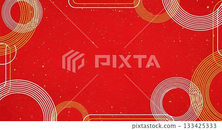 A gorgeous modern Japanese-style background design with shining red and gold lines A gorgeous modern Japanese-style background design with shining red and gold lines 133425333