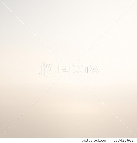 An elegant and calm abstract background where white and beige light blend together like a horizon 133425662