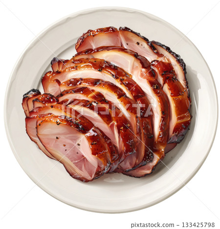 smoke pork 133425798