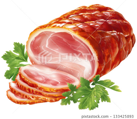 smoke pork 133425893