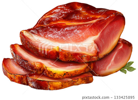 smoke pork 133425895