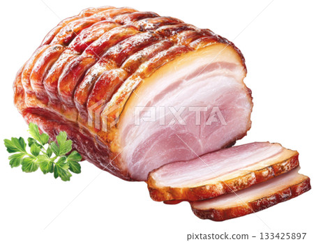 smoke pork 133425897