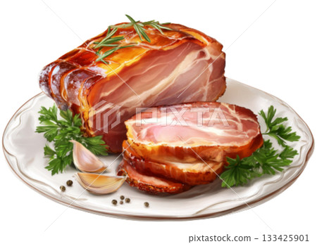 smoke pork smoke pork 133425901