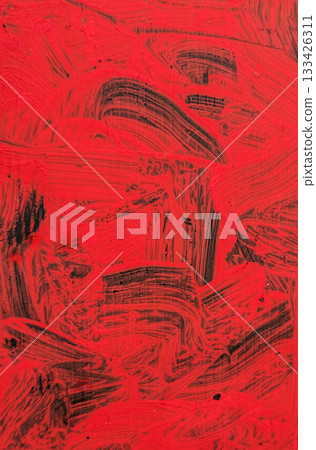 Background with red acrylic paint brushstrokes 3 Background with red acrylic paint brushstrokes 3 133426311