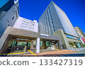 Yokohama cityscape in Japan on November 22nd, with views of Yokohama Station entrances and exits 133427319