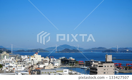 Imabari Castle - View from the castle tower 133427507