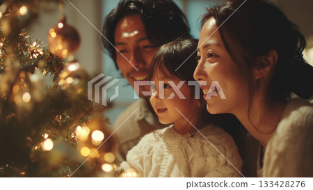 Christmas tree decoration 133428276