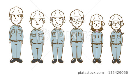 People working in the factory 133429066