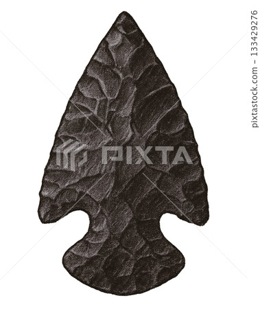 Obsidian Arrowheads - Stone Age 133429276