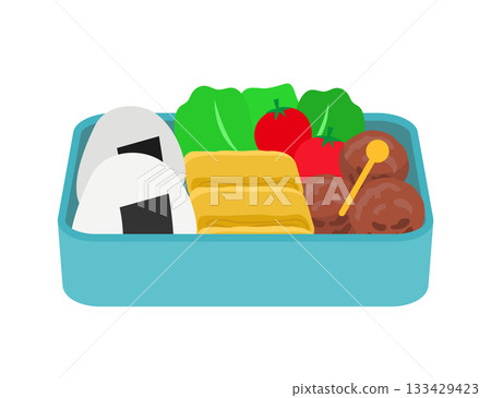 Lunch box illustration Lunch box illustration 133429423